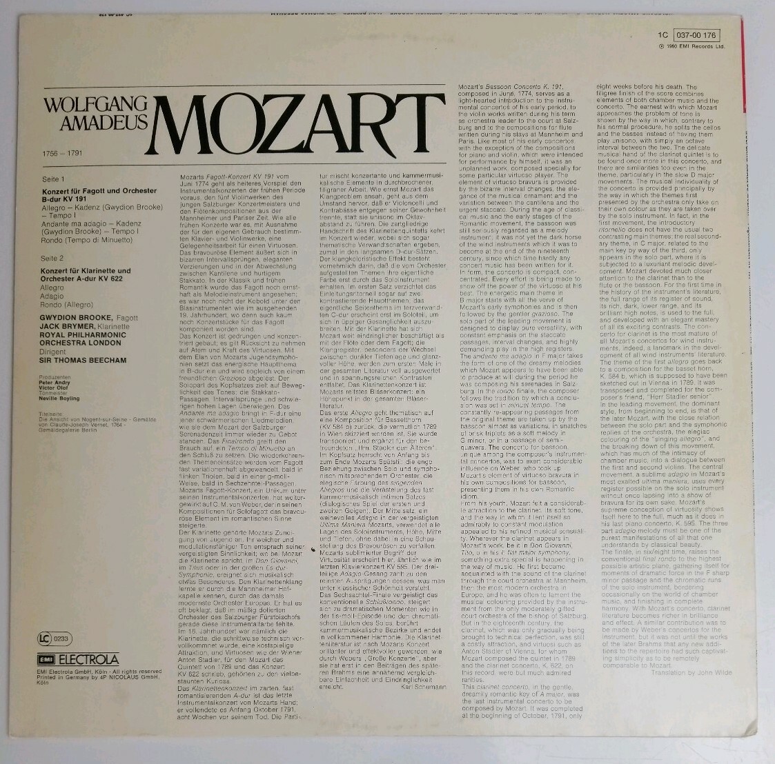 クラシック WOLFGANG AMADEUS MOZART 1756-1791 3cd Wolfgang Amadeus Mozart 1756-1791 3Cd | eBay