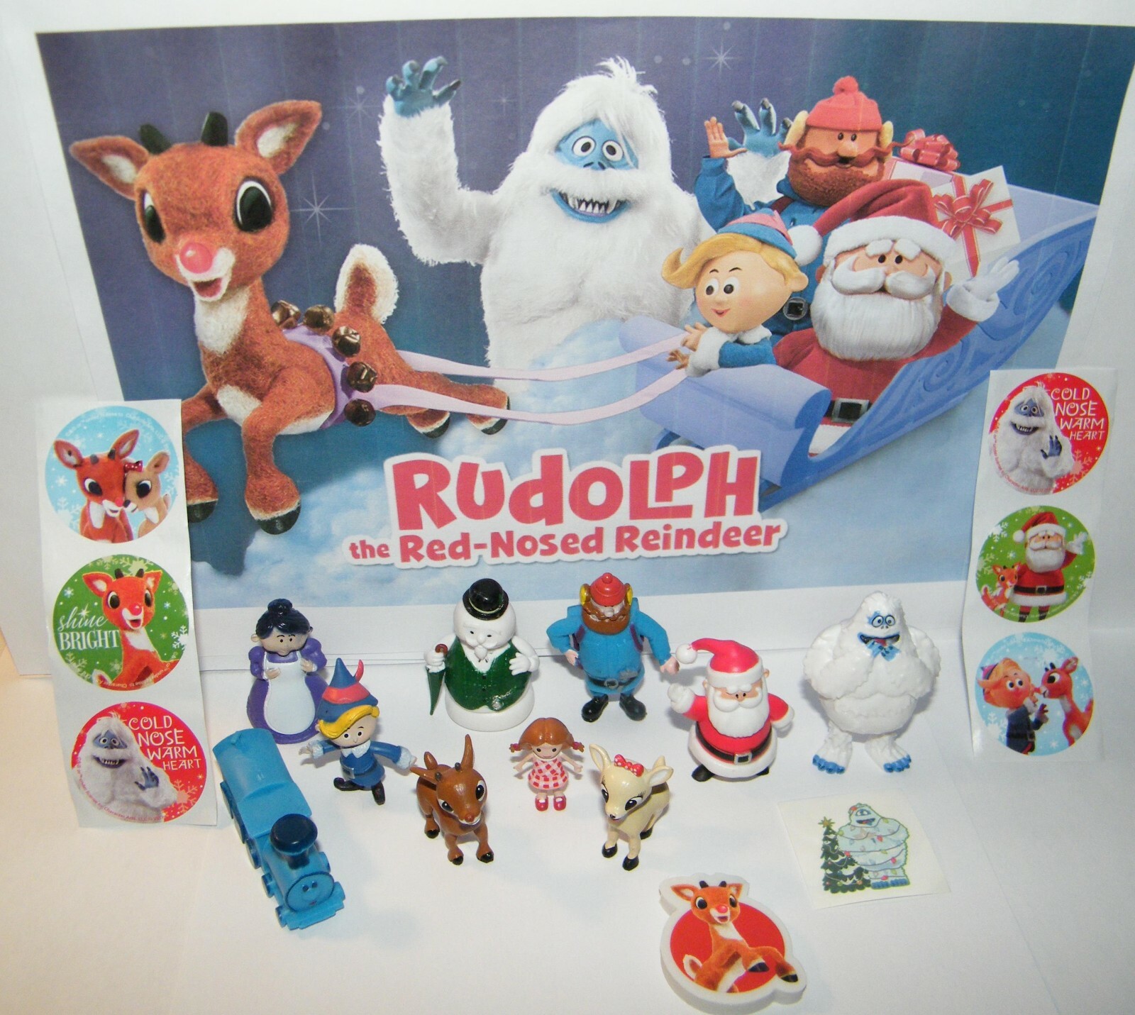 rudolph figurine set