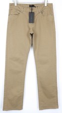 JOHN RICHMOND Men Jeans W32 Light Brown Cotton Stretch 5-Pockets Casual
