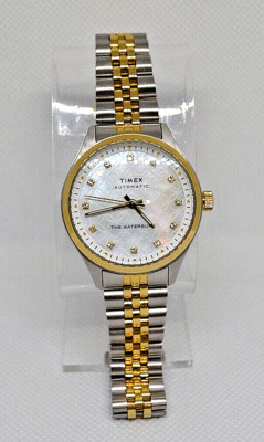 Timex Waterbury Traditional Ladies Watch TW2U53600 New in Box W/Strap Links