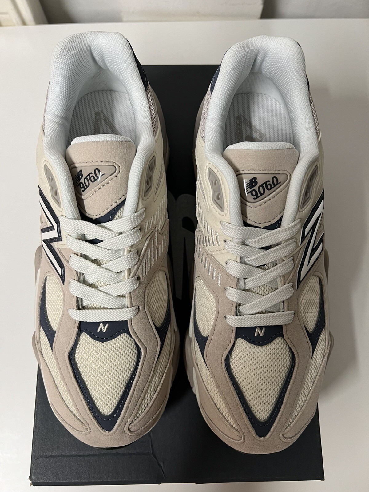 New Balance 9060 Moonrock Linen GS Uk 4.5 US 5 image 5
