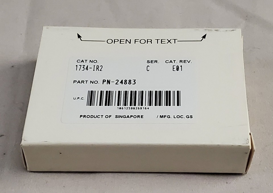 Module D'entrée RTD 2 Points Allen-Bradley 1734-IR2 SER C - Neuf En Boîte, Point I/O, Origine USA