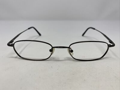 Eye Q SW312 GUN 49-20-140 Gunmetal Metal Full Rim Eyeglasses Frame GA72