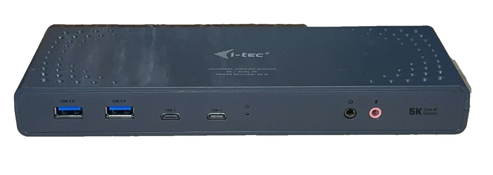 I-TEC CADUA4KDOCKPDL USB-C Dual Display Docking Station 5K/Dual 4K ohne Netzteil - Bild 2 von 4