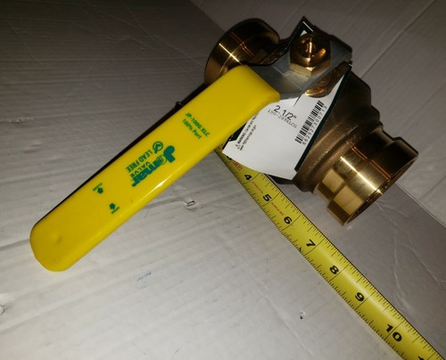 Jomar Valve 100-209XLCG JP-100G XLC Series 2-1/2 inch Press XLC Lead-Free Brass - Picture 6 of 8