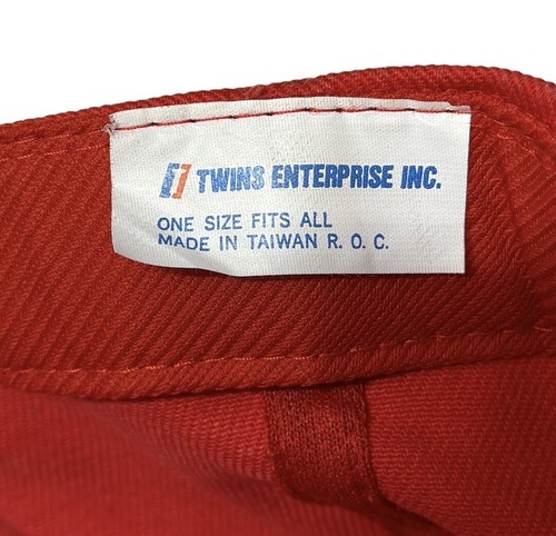Cappello berretto snapback vintage anni 80 90 Twins Enterprise Inc rosso NCAA Indiana Hoosiers - Foto 12 di 13
