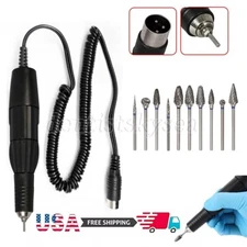 Dental Lab Marathon Electric Micro Motor 35000 RPM Handpiece / 10*Polishing Burs