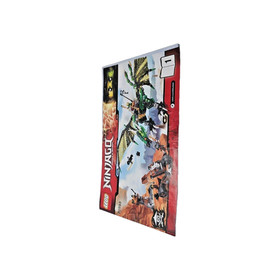 LEGO Ninjago The Green NRG Dragon Instruction Manual 70593 Book 1 Only