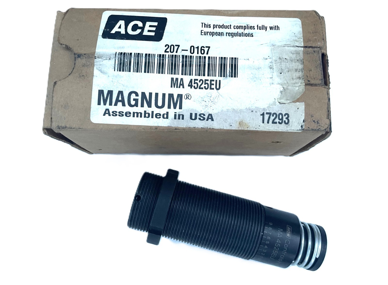 Amortisseur industriel ACE MAGNUM MA4525EU robuste en acier de 23,1mm