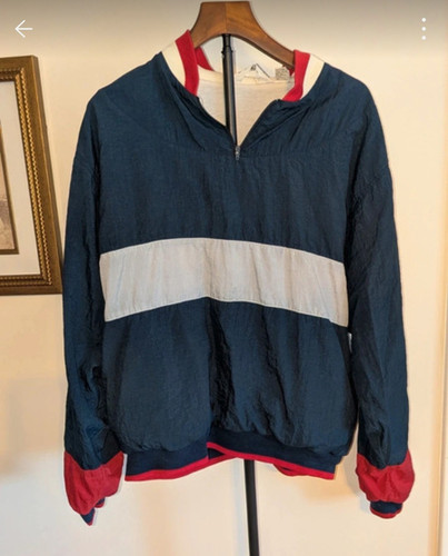 Christian Dior Monsieur Men's Colorblock Nylon Full Zip Windbreaker Jacket L