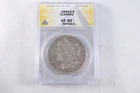 NobleSpirit Morgan SILVER Dollar 1899-S ANACS  VF 30 details Good Eye Appeal