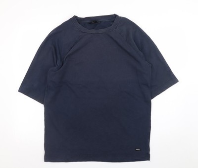 Herren T-Shirt UK Größe S Dr Jeansblau