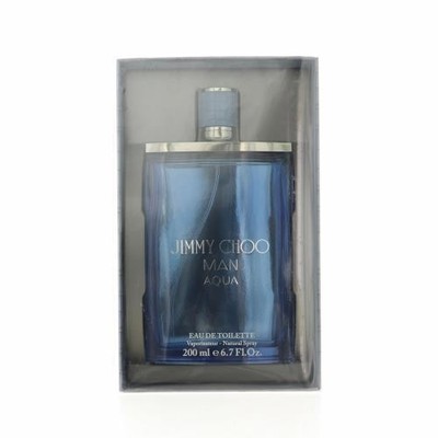 Jimmy Choo Man Aqua 6.7 Ozeau De Toilette Spray by Jimmy Choo NEW Box for Men