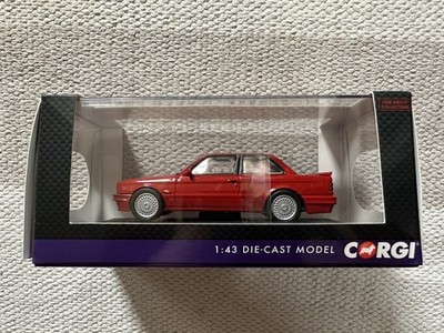 VANGUARDS / CORGI. VA13406 `BMW E30 325i M-TECH 2` in BRILLANTROT. Neuausgabe,