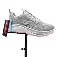 Skechers Radiant Squad Little Girls Elite Sport Sneakers Size 12 Gray Light Pink
