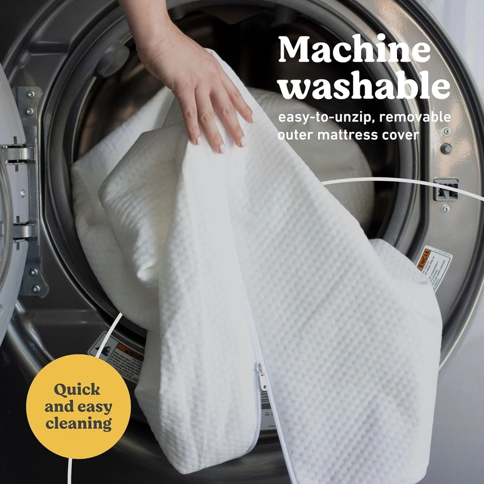 Colchón Premium para Cuna y Niño Pequeño - Certificado GREENGUARD Dorado, Lavable a Máquina OE Foto 2 de 4