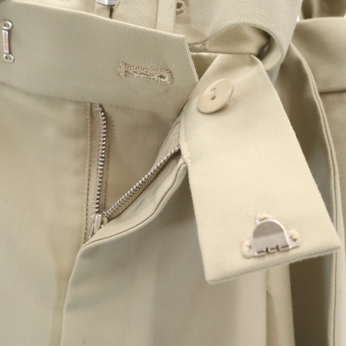 AMERI UNDRESSED Side stitch Slacks pants M Khaki … - image 5