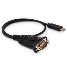 USB-C to RS232 Adapter for DB-9 Devices - Connect Legacy Serial Equipment