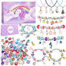 Bracelet Making Kit for Girls, Friendship Charm Bracelet Making Kit, Arts and Cr