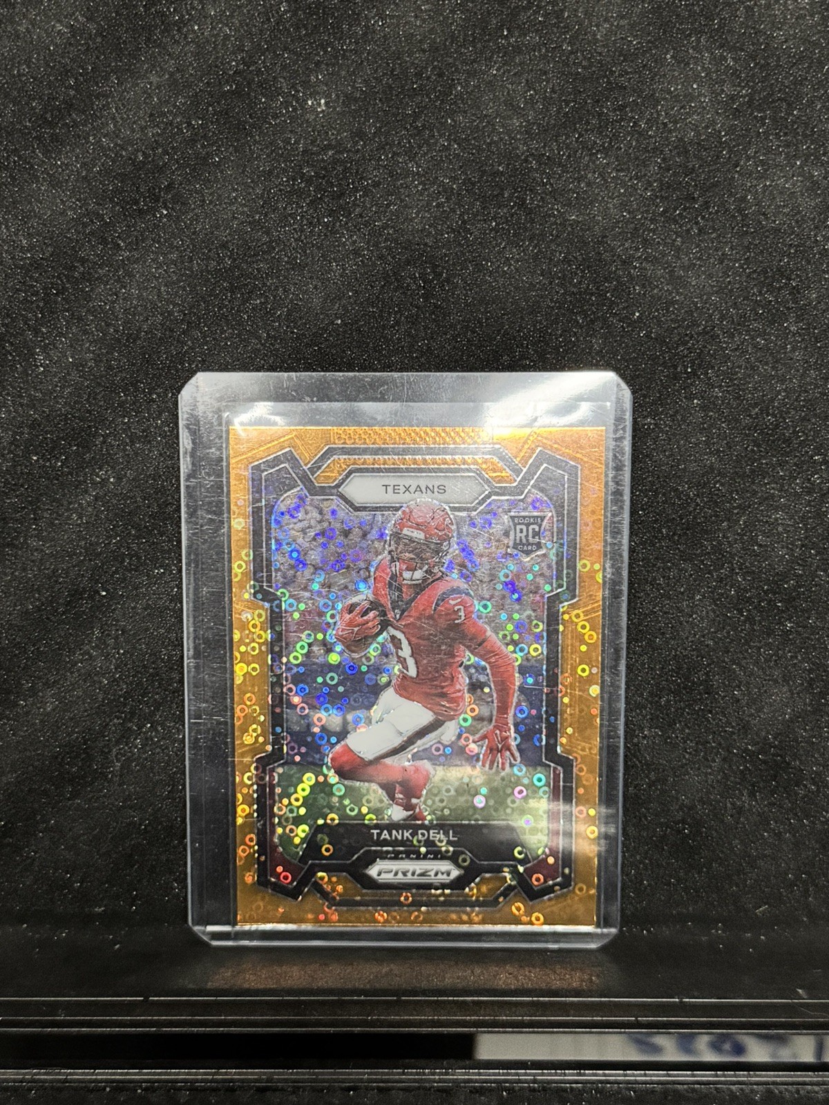 2023 Prizm Tank Dell RC Orange Disco Rookie #341 Texans