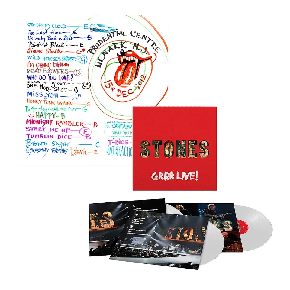 The Rolling Stones GRRR! Live (Vinyl) 12" Album Coloured Vinyl Box Set - Image 2 of 2