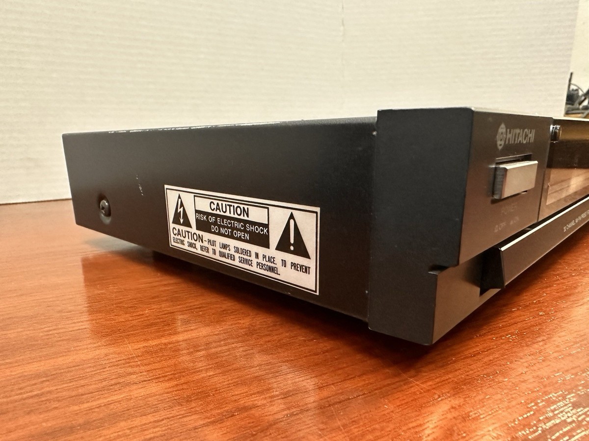 Vintage Hitachi FT-57 Tuner Tested Works | eBay
