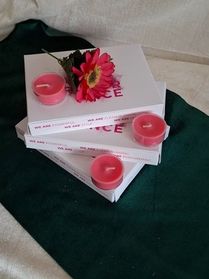 PartyLite 3 x 12 Teelichter Wassermelone neu OVP  Rar
