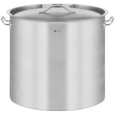 Edelstahl Kochtopf Induktion Topf Suppentopf Universaltopf 48 L &Oslash; 40 cm Deckel