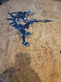 Lego Bionicle 8902 Vezok Beast Blue No Canister/Instructions 2 Zamor Spheres