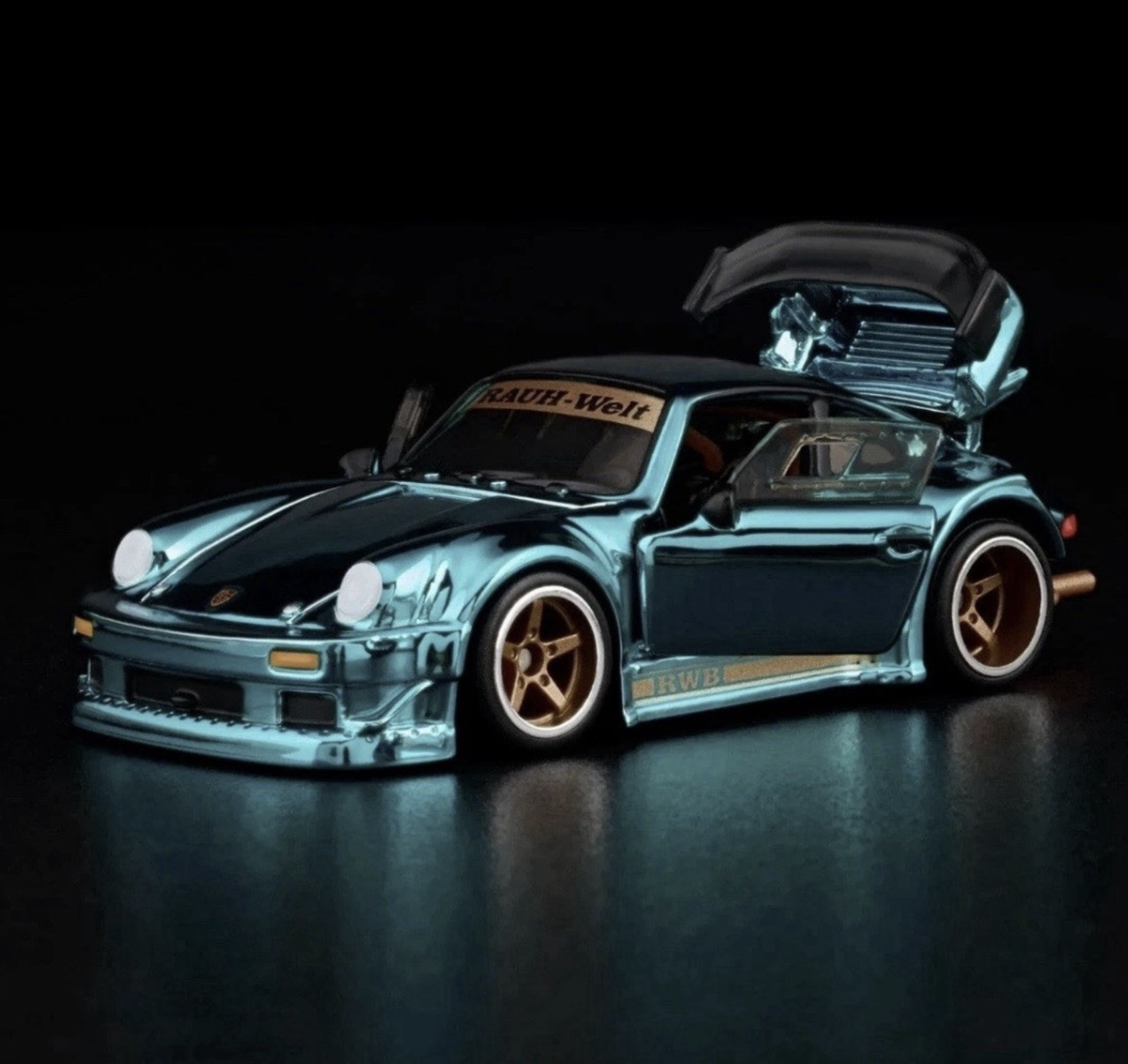 Hot Wheels Collectors RLC Exclusive RWB Porsche 930 Teal New FS