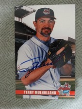 Cleveland Indians Autographed Photo Terry Mullolland