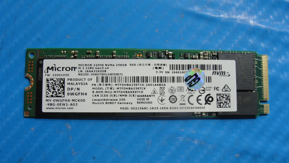 Micron M.2 Interface 256 GB Solid State Drives for sale - eBay