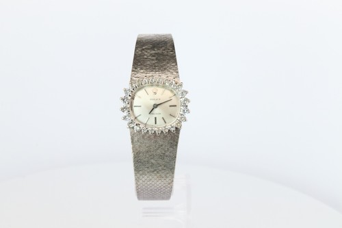 Genuine Diamond Rolex Watch. Ladies Rolex 2652 Vintage Genuine Manual Watch.