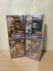 BATMAN ARTIST SERIES Funko POP 1-4 COMPLETE SET OF 4 TARGET EXCLUSIVE SEALED