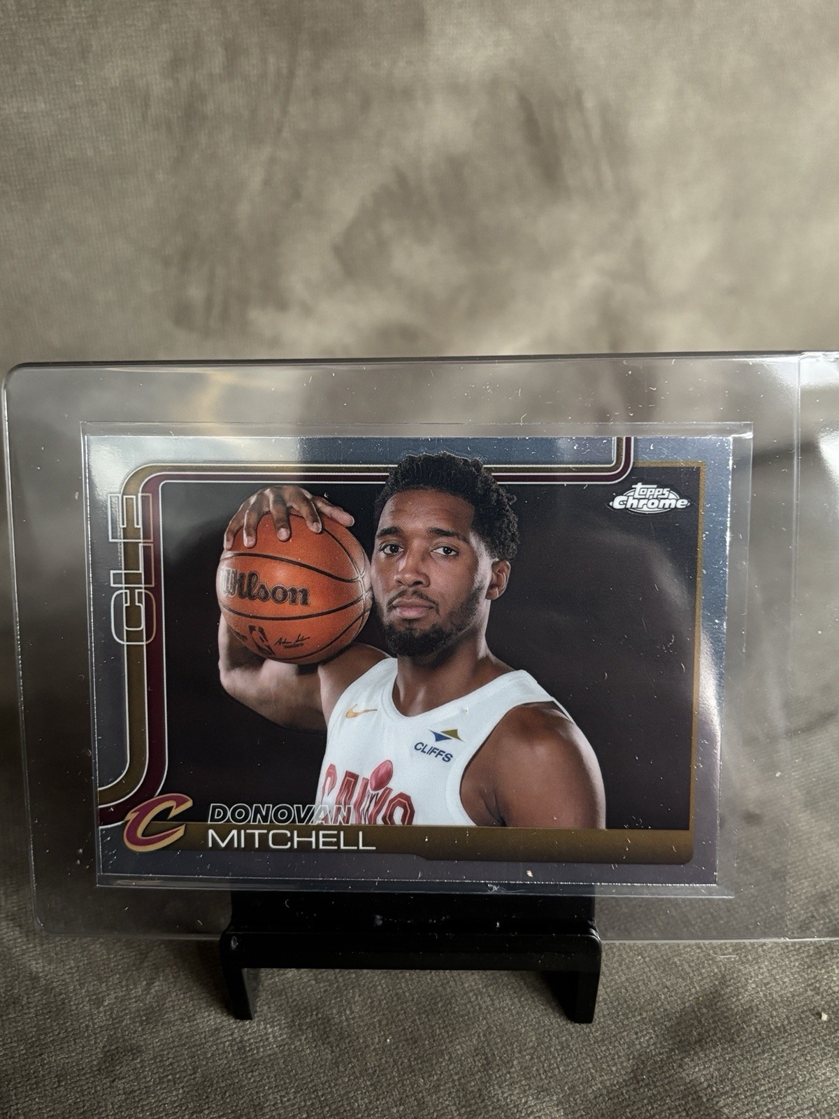 2025-26 Topps Chrome Donovan Mitchell Image Variation SP #69 Cleveland Cavaliers