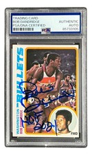 Bob Dandridge Signed 1978/79 Topps #92 Bullets Trading Card HOF 2021 PSA/DNA