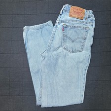 Vintage 90  s 512 Levi's Denim Jeans in Light Blue
