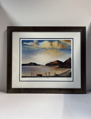  Port Lligat at Sunset'' by Salvador Dali Framed 