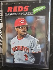2026 Topps Heritage Black #151 Ke'Bryan Hayes PR 50 Cincinnati Reds 