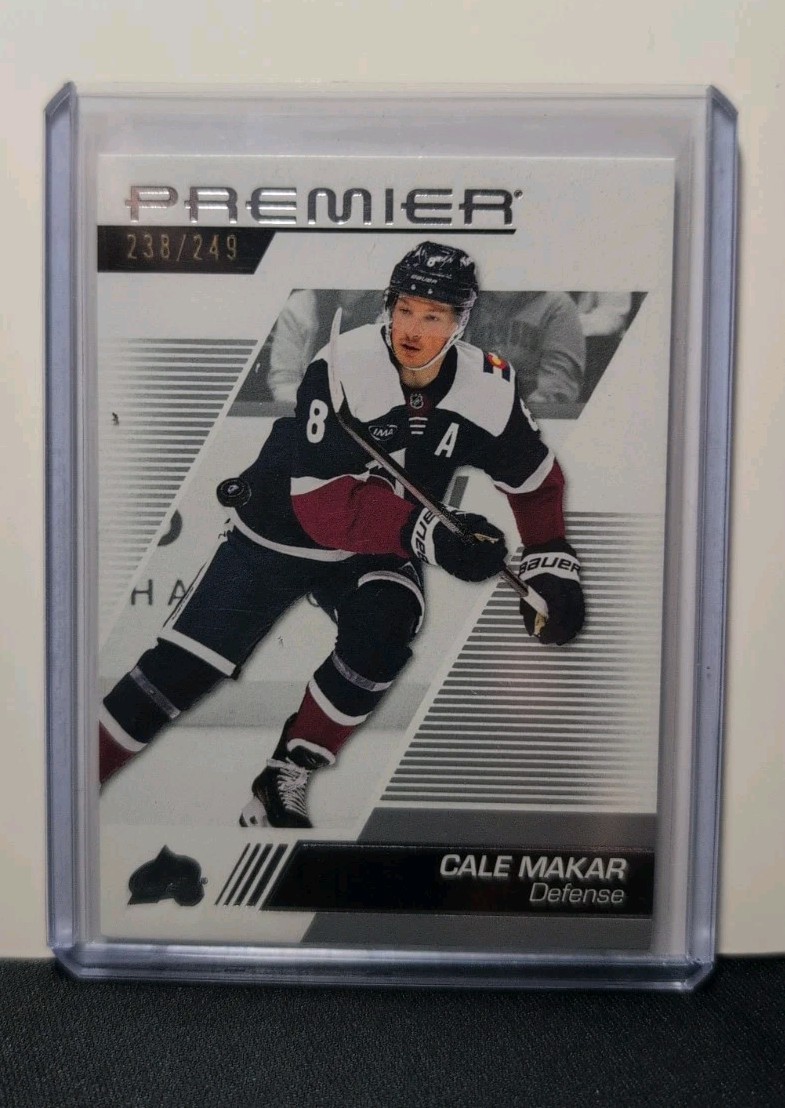 2025-26 Upper Deck Premier Veterans #54 Cale Makar /249 - Colorado Avalanche