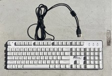 RK ROYAL KLUDGE FULL SIZE MECHANICAL KEYBOARD RAINBOW BACKLIT RK920 - WHITE