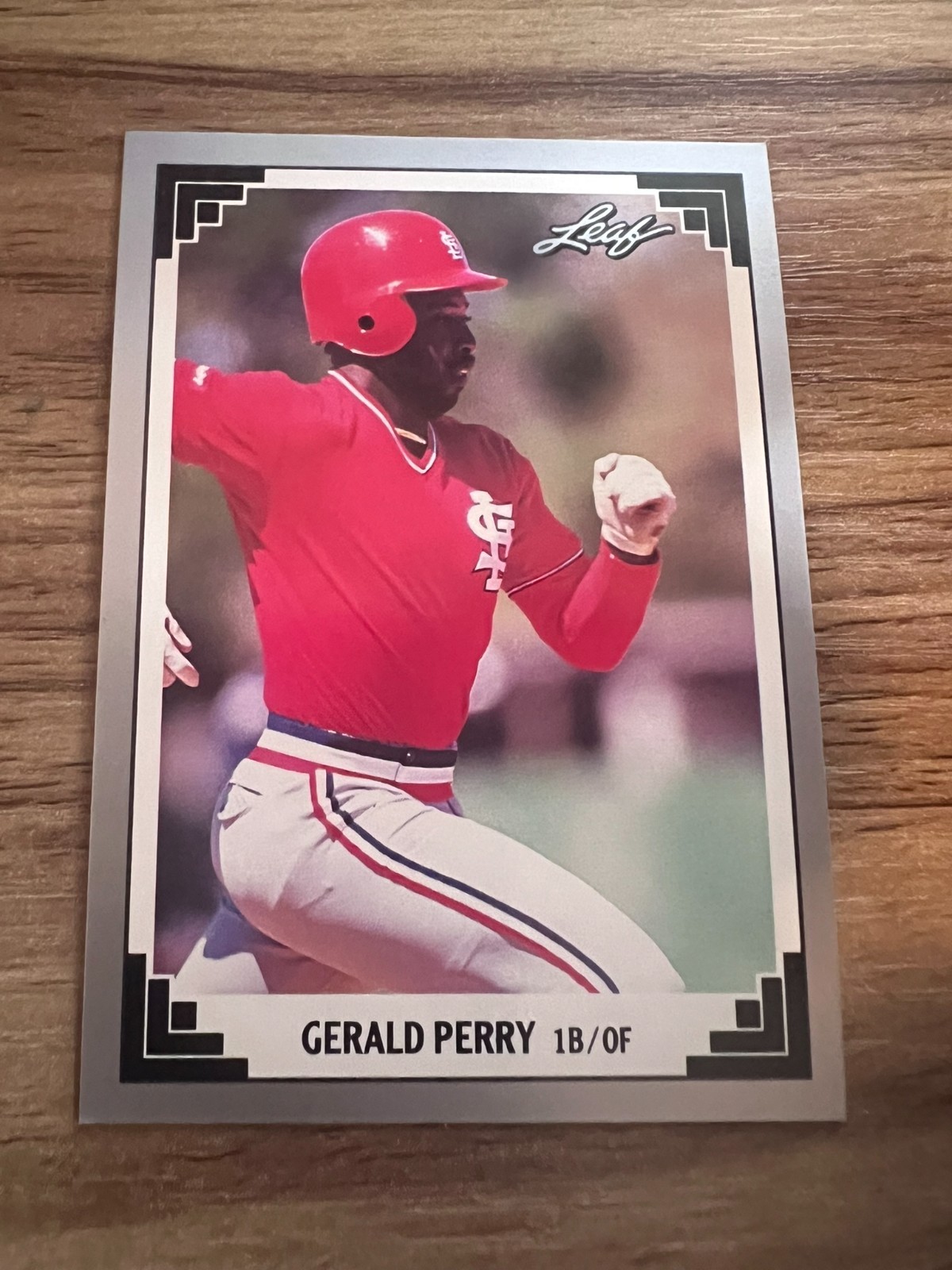 1991 Leaf-Gerald Perry #272