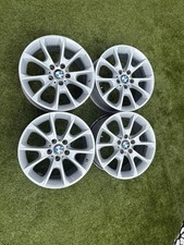 Genuine BMW 18" Style 398 V-Spoke Staggered Alloy Wheels F30 F31 F32 F36