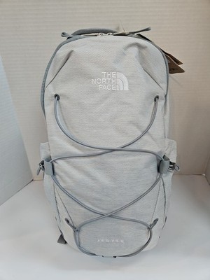 The North Face Jester  27L Backpack. White Metal Gray.