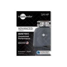 InSinkErator Evolution 3/4 HP Continuous Feed Garbage Disposal 80021-ISE