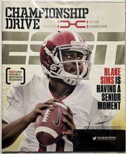 ESPN The Magazine: January 5, 2015 Issue (Alabama Crimson Tide Blake Sims Cover)