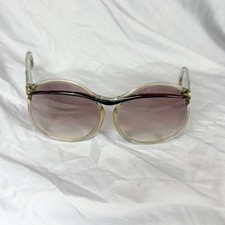 Vintage Charles Jourdan 7707 Butterfly Sunglasses Women  s 70s 80s Paris France