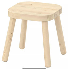 IKEA FLISAT Children's stool,Solid Wood,402.735.93,  24x24x28 cm