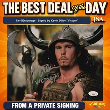 Kevin Dillon Signed 8x10 Photo as Victory Entourage JSA COA from Private Signing