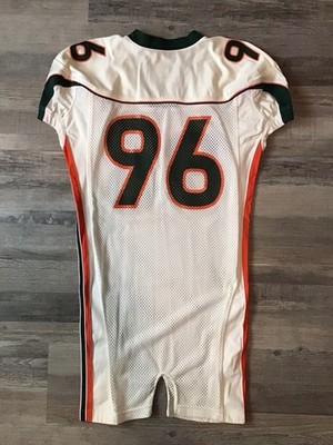 2002 2003 Miami Hurricanes Game Issued Nike Football Jersey!! | eBay